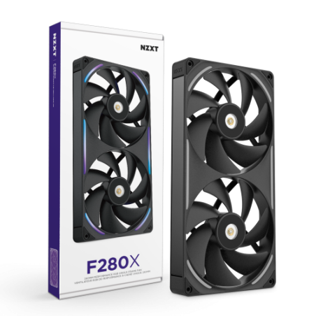 35416-NZXT F280X RGB SINGLE-FRAME NEGRO