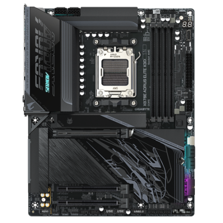 35422-PLACA GIGABYTE X870 AORUS ELITE X,AMD,AM5,X870,4DDR5,256GB,1HDMI+2USB4,2SATA6+2M.2,5GBLAN+WIFI7+BT5.4,10USB3.2,ATX