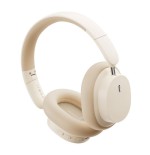 35435-BASEUS BOWIE D05 WIRELESS HEADPHONES CREAMY-WHITE
