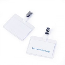 3550-CAJA DE 25 IDENTIFICADORES PINZA PLASTICO LAMINA AUTOADHESIVA DURABLE 8102-19