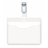 3555-CAJA DE 25 IDENTIFICADORES CON PINZA TRANSPARENTE 60X90 DURABLE 8106-19