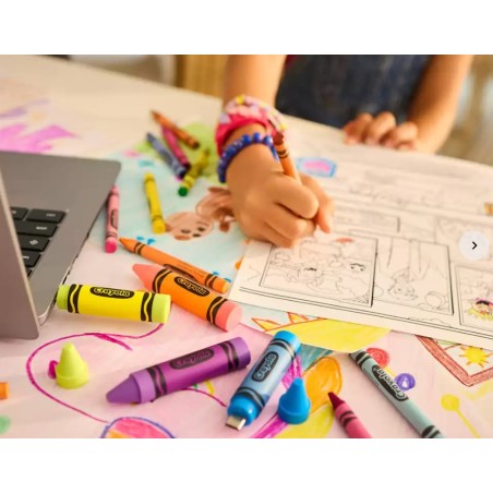 35559-SANDISK CRAYOLA USB-C FLASH DRIVE, 128 GB, - VIVID VIOLET (PURPLE)