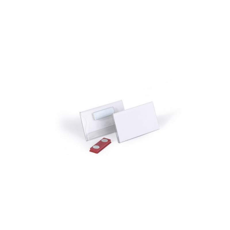 3556-CAJA DE 25 IDENTIFICADORES CON IMAN 40X75MM DURABLE 8116-19 3556-CAJA DE 25 IDENTIFICADORES CON IMAN 40X75MM DURABLE 8116-19