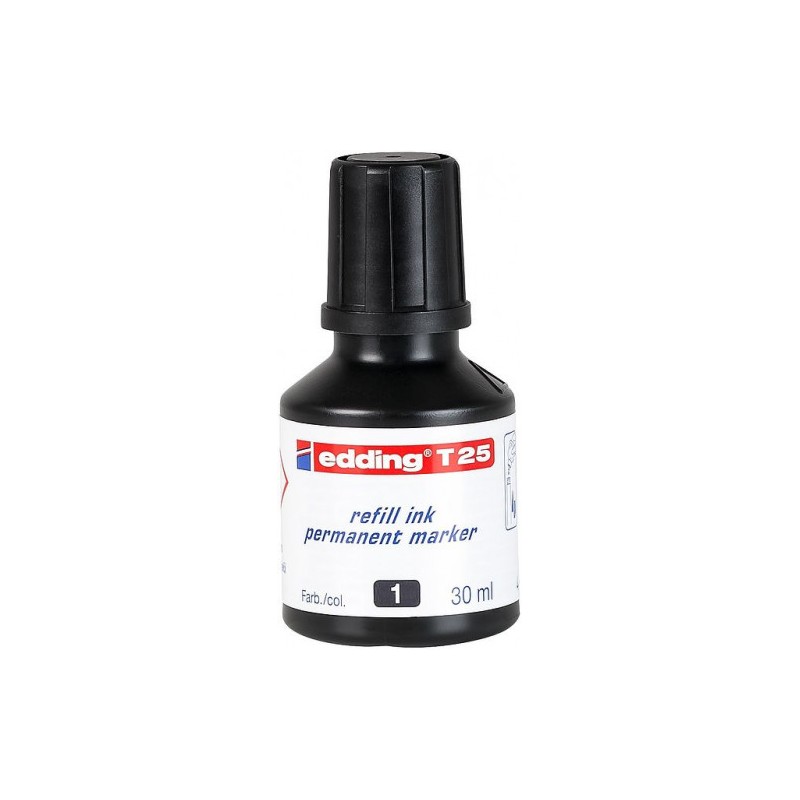 3581-FRASCO TINTA PARA RELLENAR 30ML NEGRO EDDING T25-001 3581-FRASCO TINTA PARA RELLENAR 30ML NEGRO EDDING T25-001