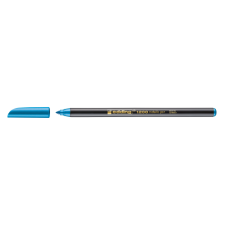 3583-ROTULADOR PUNTA FINA 1200 AZUL METALICO EDDING 1200-073