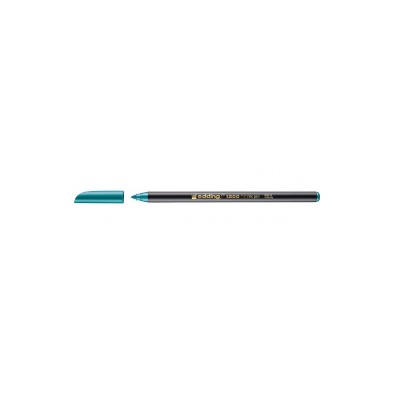 3584-ROTULADOR PUNTA FINA 1200 VERDE METALICO EDDING 1200-074