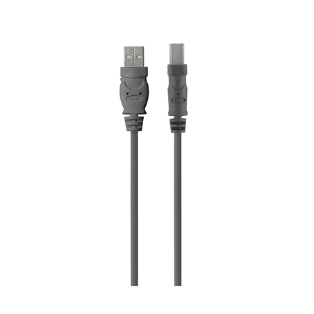 35840-Belkin USB 2.0 A - USB 2.0 B, 3m cable USB USB A USB B Gris