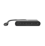 35849-Belkin AVC018BTBK hub de interfaz USB Tipo C 10000 Mbit/s Negro