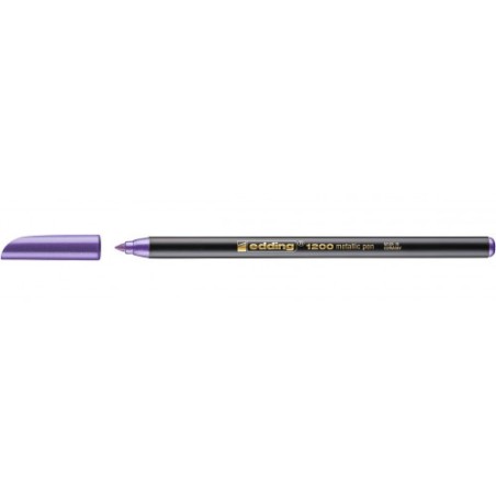 3585-ROTULADOR PUNTA FINA 1200 VIOLETA METALICO EDDING 1200-078