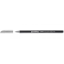 3589-ROTULADOR PUNTA FINA 1200 PASTEL GRIS PLATA EDDING 1200-026