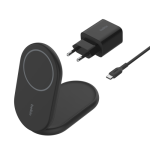 35986-Belkin BoostCharge Auriculares, Smartphone Negro USB Cargador inalambrico Carga rapida Interior