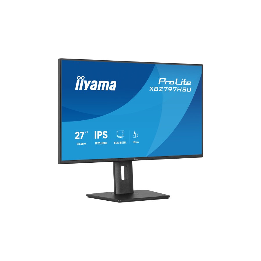 35993-MONITOR IIYAMA PANTALLA PARA PC 68,6 CM (27") 1920 X 1080 PIXELES FULL HD LED PANEL IPS AJUSTABLE EN ALTURA HDMI D