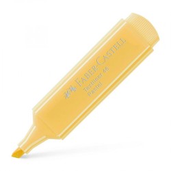 3600-MARCADOR FLUOR TEXTLINER VAINILLA PASTEL FABER CASTELL 154667