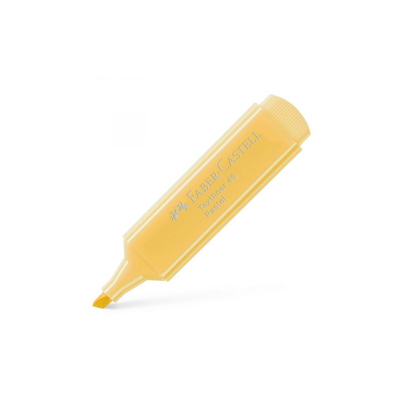 3600-MARCADOR FLUOR TEXTLINER VAINILLA PASTEL FABER CASTELL 154667