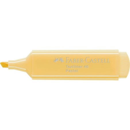 3601-MARCADOR FLUOR TEXTLINER VAINILLA PASTEL FABER CASTELL 154667