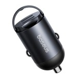 36052-BASEUS TINY STAR MINI CAR CHARGER 2C 30W COSMIC BLACK