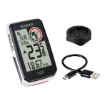 36074-Sigma Sport 01051 ordenador para bicicleta 5,08 cm (2") Ciclocomputador inalambrico Negro, Blanco