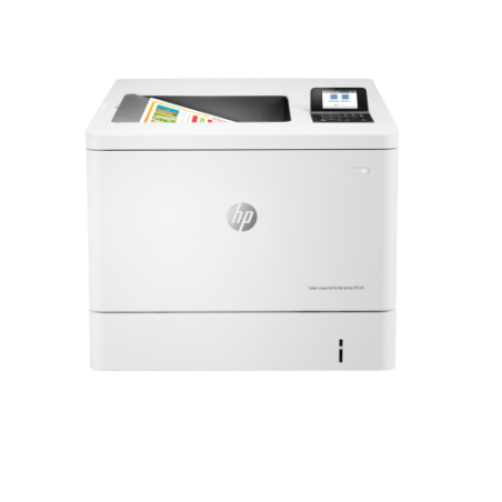 36118-HP Color LaserJet Enterprise Impresora M554dn, Estampado, Impresion desde USB frontal Impresion a dos caras