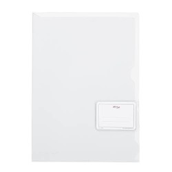 3615-DOSSIERS CON TARJETERO EXTRA PVC EN TRANSPARENTE PARDO 315000
