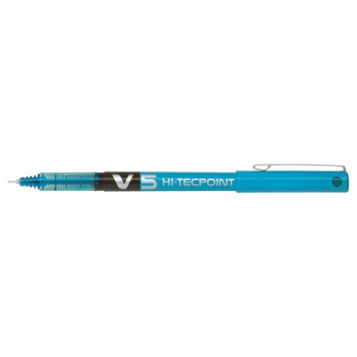 BOLIGRAFO ROLLER TINTA LIQUIDA V5 AZUL CLARO PILOT CLBX V5 LB