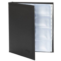 3620-TARJETERO AUTOGRAPH TAMANO FOLIO PARA 320 TARJETAS EN COLOR NEGRO PARDO 617501