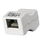 36306-Lindy 34009 cambiador de genero para cable RJ45 Gris