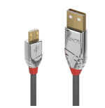 36477-Lindy 36654 cable USB USB 2.0 5 m USB A Micro-USB B Gris