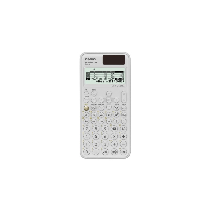 3649-CALCULADORA CIENTIFICA DE 12 DIGITOS CASIO FX-991 SP CW