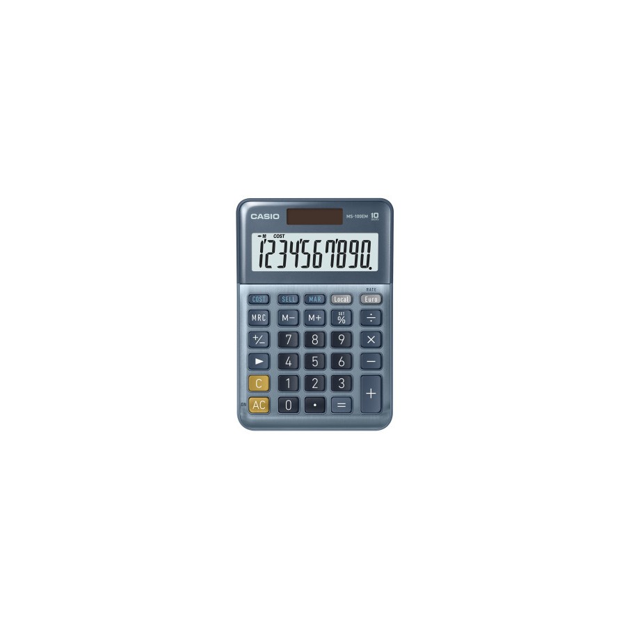 3652-CALCULADORA DE SOBREMESA DE 10 DIGITOS CASIO MS-100EM 3652-CALCULADORA DE SOBREMESA DE 10 DIGITOS CASIO MS-100EM