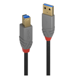 36585-Lindy 36741 cable USB USB 3.2 Gen 1 (3.1 Gen 1) 1 m USB A USB B Negro