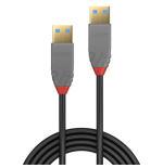 36598-Lindy 36752 cable USB USB 3.2 Gen 1 (3.1 Gen 1) 2 m USB A Negro