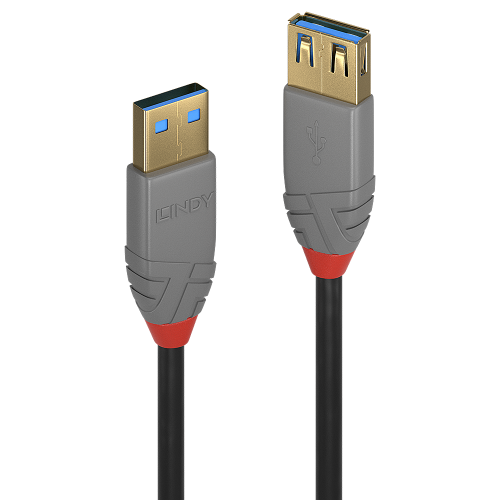 36607-Lindy 36762 cable USB USB 3.2 Gen 1 (3.1 Gen 1) 2 m USB A Negro