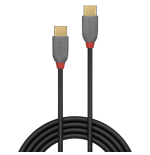 36636-Lindy 36873 cable USB USB 2.0 3 m USB C Negro, Gris