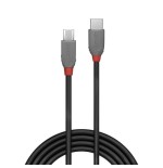 36652-Lindy 36893 cable USB USB 2.0 3 m USB C Micro-USB B Negro
