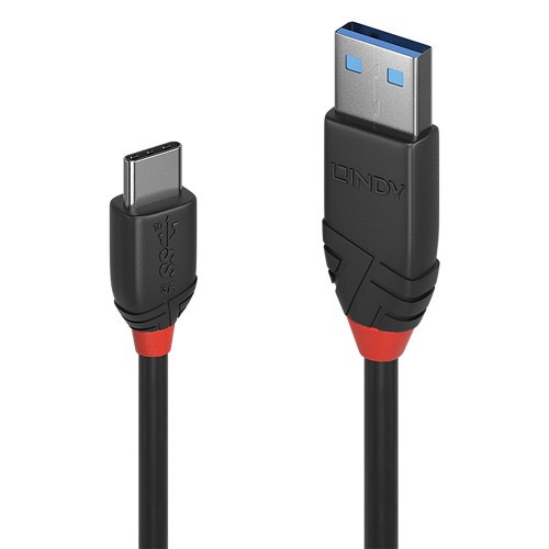 36675-Lindy 36914 cable USB USB 3.2 Gen 1 (3.1 Gen 1) 0,15 m USB C USB A Negro
