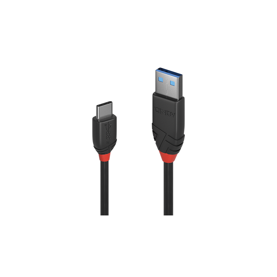 36681-Lindy 36917 cable USB USB 3.2 Gen 1 (3.1 Gen 1) 1,5 m USB A USB C Negro