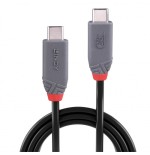 36720-Lindy 36957 cable USB USB4 Gen 3x2 1,5 m USB C Negro
