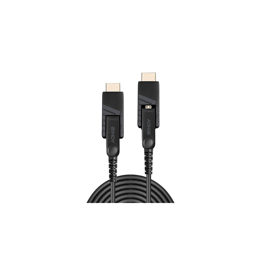 36803-Lindy 38320 cable HDMI 10 m HDMI tipo D (Micro) Oro
