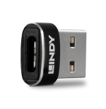 36980-Lindy 41884 cambiador de genero para cable USB Type-A USB Type-C Negro