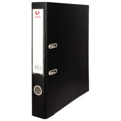 3718-ARCHIVADOR PALANCA 45 COLOR NEGRO FOLIO LOMO ESTRECHO 290X350X55 GRAFOPLAS 17279310