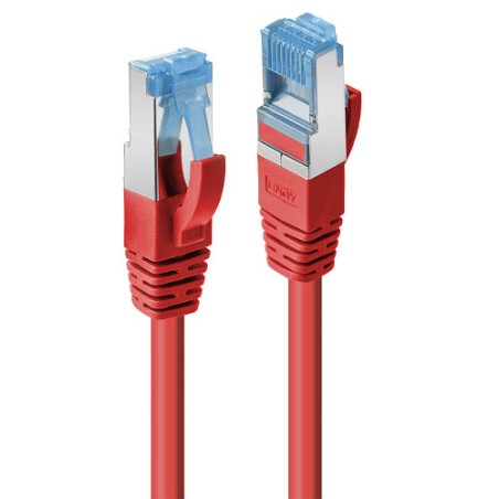 37260-Lindy 47161 cable de red Rojo 0,5 m Cat6a S/FTP (S-STP)
