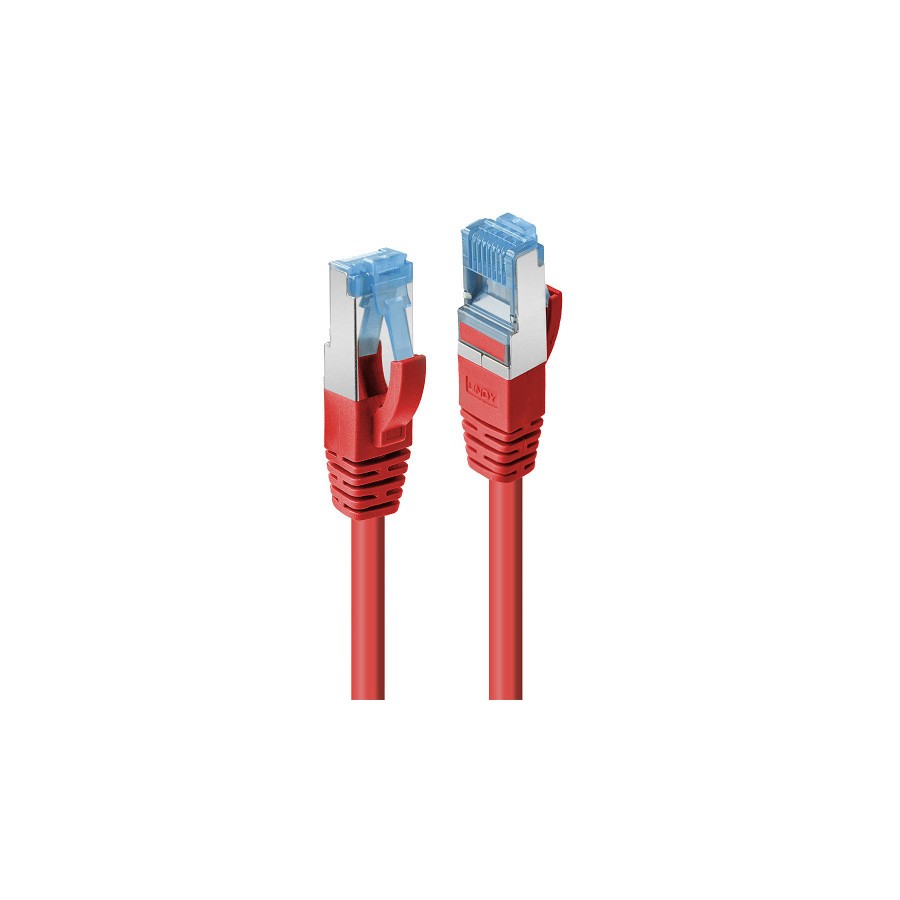 37262-Lindy 47162 cable de red Rojo 1 m Cat6a S/FTP (S-STP)