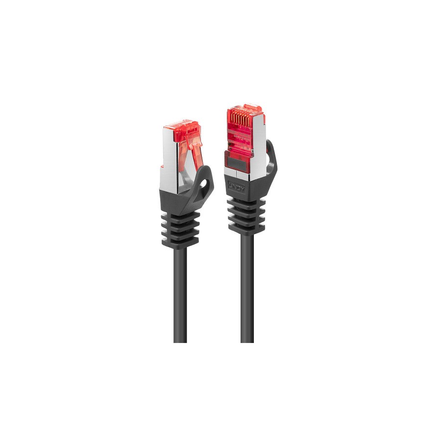 37485-Lindy 47374 cable de red Negro 2 m Cat6 S/FTP (S-STP)