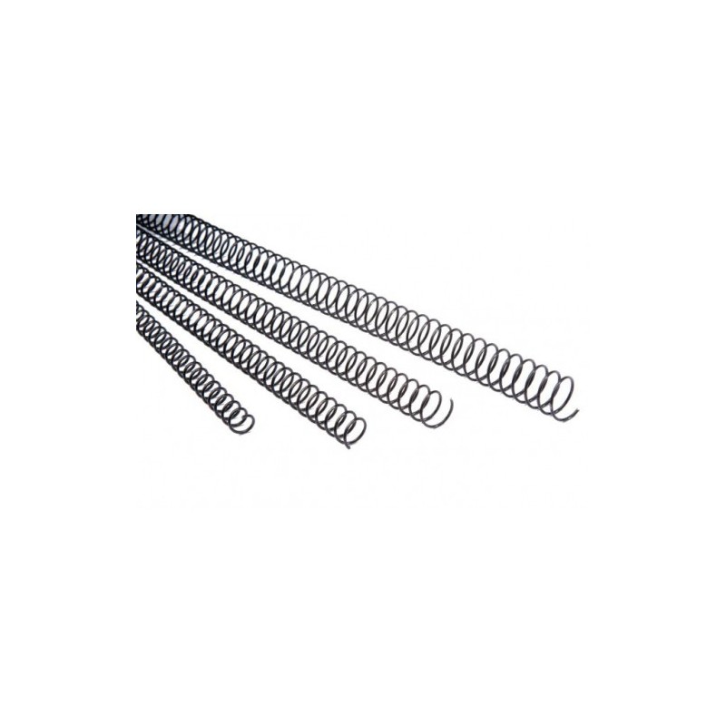 375-PACK 100 ESPIRALES METALICAS 14 MM. NEGRO FELLOWES 5110501 375-PACK 100 ESPIRALES METALICAS 14 MM. NEGRO FELLOWES 5110501