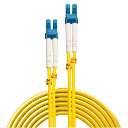 37552-Lindy 47450 Cable de fibra optica e InfiniBand 1 m LC Amarillo