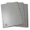 3773-JUEGO NUMERICO XS 1-31 FOLIO POLIPROPILENO GRIS GRAFOPLAS 44410071