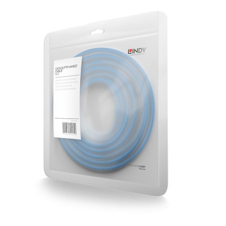 37802-Lindy 47717 cable de red Azul 1 m Cat6 S/FTP (S-STP)