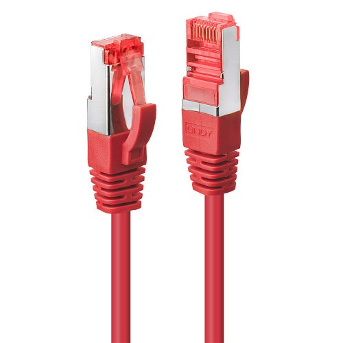 37824-Lindy 47732 cable de red Rojo 1 m Cat6 S/FTP (S-STP)