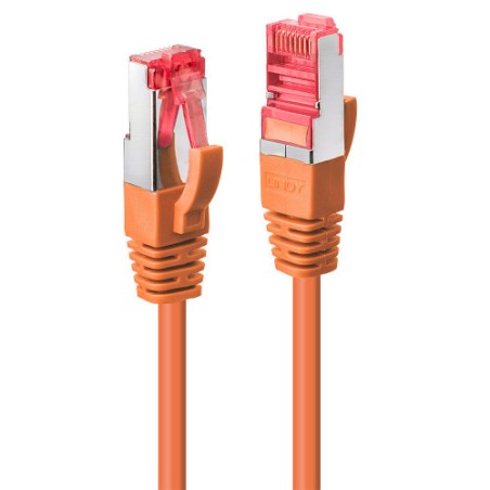 37951-Lindy 47812 cable de red Naranja 7,5 m Cat6 S/FTP (S-STP)