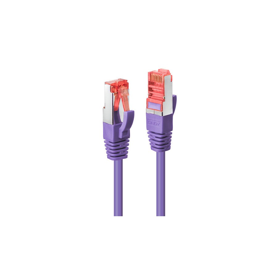 37961-Lindy 47820 cable de red Purpura 0,3 m Cat6 S/FTP (S-STP)